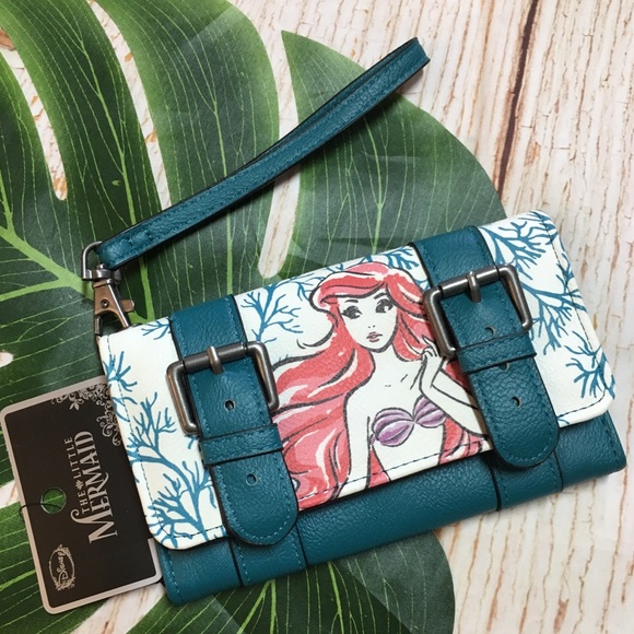 Loungefly Handbags - New Disney Loungefly Ariel Mermaid Wallet